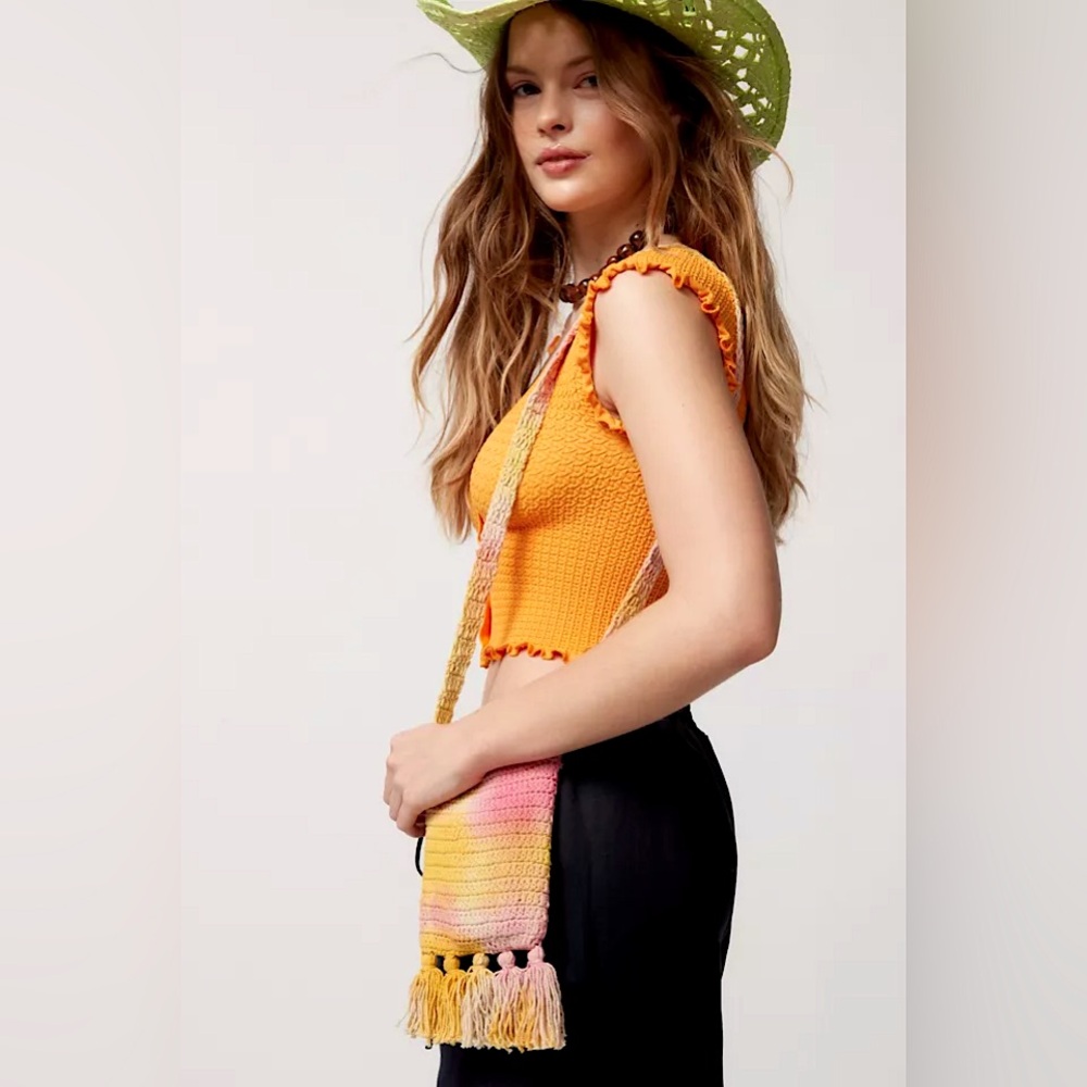 Urban Outfitters NWOT Woven Neck Pouch